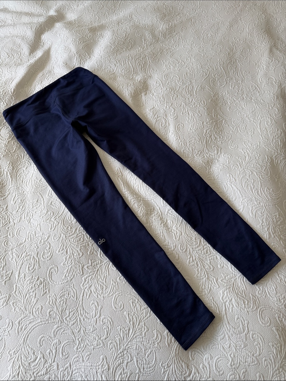 Alo Yoga Navy Leggings, Size S